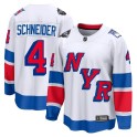 Fanatics Branded New York Rangers Men's Braden Schneider Breakaway White 2024 Stadium Series NHL Jersey