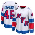 Fanatics Branded New York Rangers Men's James Sheppard Breakaway White 2024 Stadium Series NHL Jersey