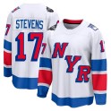 Fanatics Branded New York Rangers Men's Kevin Stevens Breakaway White 2024 Stadium Series NHL Jersey