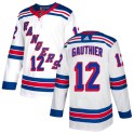 Adidas New York Rangers Men's Julien Gauthier Authentic White NHL Jersey