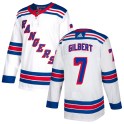Adidas New York Rangers Men's Rod Gilbert Authentic White NHL Jersey
