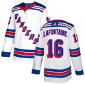 Adidas New York Rangers Men's Pat Lafontaine Authentic White NHL Jersey