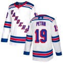 Adidas New York Rangers Men's Nic Petan Authentic White NHL Jersey