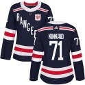 Adidas New York Rangers Women's Keith Kinkaid Authentic Navy Blue 2018 Winter Classic Home NHL Jersey