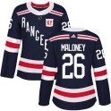 Adidas New York Rangers Women's Dave Maloney Authentic Navy Blue 2018 Winter Classic Home NHL Jersey