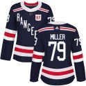 Adidas New York Rangers Women's K'Andre Miller Authentic Navy Blue 2018 Winter Classic Home NHL Jersey
