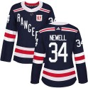 Adidas New York Rangers Women's Patrick Newell Authentic Navy Blue 2018 Winter Classic Home NHL Jersey