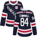 Adidas New York Rangers Women's Malte Stromwall Authentic Navy Blue 2018 Winter Classic Home NHL Jersey