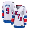 Fanatics Branded New York Rangers Women's Adam Graves Breakaway White 2024 Stadium Series NHL Jersey