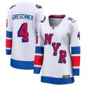 Fanatics Branded New York Rangers Women's Ron Greschner Breakaway White 2024 Stadium Series NHL Jersey