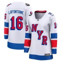 Fanatics Branded New York Rangers Women's Pat Lafontaine Breakaway White 2024 Stadium Series NHL Jersey