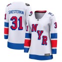 Fanatics Branded New York Rangers Women's Igor Shesterkin Breakaway White 2024 Stadium Series NHL Jersey