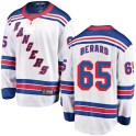 Fanatics Branded New York Rangers Youth Brett Berard Breakaway White Away NHL Jersey