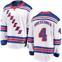 Fanatics Branded New York Rangers Youth Ron Greschner Breakaway White Away NHL Jersey