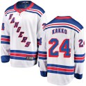 Fanatics Branded New York Rangers Youth Kaapo Kakko Breakaway White Away NHL Jersey