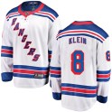 Fanatics Branded New York Rangers Youth Kevin Klein Breakaway White Away NHL Jersey