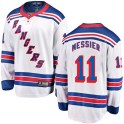 Fanatics Branded New York Rangers Youth Mark Messier Breakaway White Away NHL Jersey