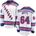 Fanatics Branded New York Rangers Youth Tyler Motte Breakaway White Away NHL Jersey