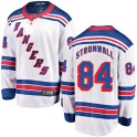 Fanatics Branded New York Rangers Youth Malte Stromwall Breakaway White Away NHL Jersey