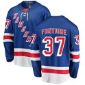 Fanatics Branded New York Rangers Youth Gabriel Fontaine Breakaway Blue Home NHL Jersey
