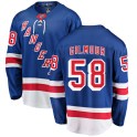Fanatics Branded New York Rangers Youth John Gilmour Breakaway Blue Home NHL Jersey
