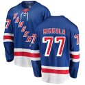 Fanatics Branded New York Rangers Youth Niko Mikkola Breakaway Blue Home NHL Jersey