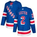 Adidas New York Rangers Men's Brian Leetch Authentic Royal NHL Jersey
