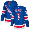 Adidas New York Rangers Men's Rod Gilbert Authentic Royal NHL Jersey