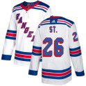 Adidas New York Rangers Men's Martin St. Louis Authentic White NHL Jersey