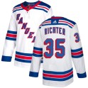 Adidas New York Rangers Men's Mike Richter Authentic White NHL Jersey