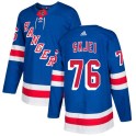 Adidas New York Rangers Youth Brady Skjei Authentic Royal Blue Home NHL Jersey