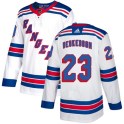 Adidas New York Rangers Women's Jeff Beukeboom Authentic White Away NHL Jersey