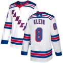 Adidas New York Rangers Youth Kevin Klein Authentic White Away NHL Jersey
