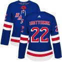 Adidas New York Rangers Women's Kevin Shattenkirk Authentic Royal Blue Home NHL Jersey
