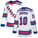 Adidas New York Rangers Women's Ron Duguay Authentic White Away NHL Jersey