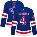 Adidas New York Rangers Women's Ron Greschner Authentic Royal Blue Home NHL Jersey