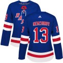Adidas New York Rangers Women's Sergei Nemchinov Authentic Royal Blue Home NHL Jersey