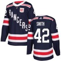 Adidas New York Rangers Youth Brendan Smith Authentic Navy Blue 2018 Winter Classic NHL Jersey