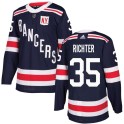 Adidas New York Rangers Men's Mike Richter Authentic Navy Blue 2018 Winter Classic NHL Jersey