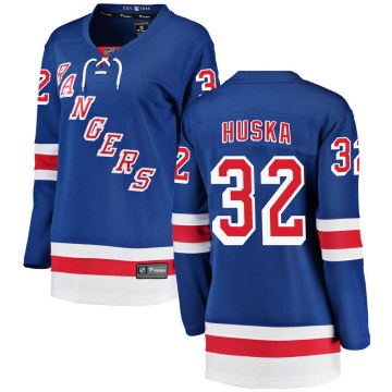 Fanatics Branded New York Rangers Women's Adam Huska Breakaway Blue Home NHL Jersey