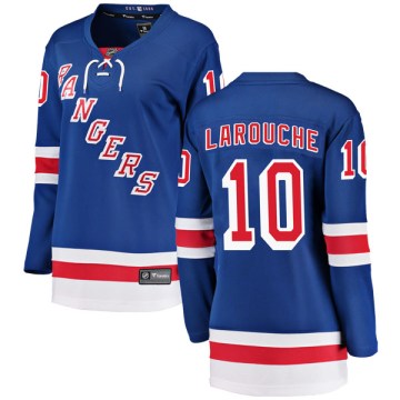 Fanatics Branded New York Rangers Women's Pierre Larouche Breakaway Blue Home NHL Jersey