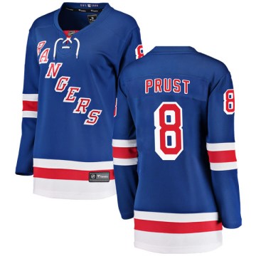 Fanatics Branded New York Rangers Women's Brandon Prust Breakaway Blue Home NHL Jersey