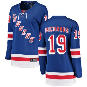 Fanatics Branded New York Rangers Women's Brad Richards Breakaway Blue Home NHL Jersey