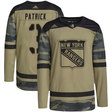 Adidas New York Rangers Youth James Patrick Authentic Camo Military Appreciation Practice NHL Jersey