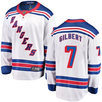 Fanatics Branded New York Rangers Men's Rod Gilbert Breakaway White Away NHL Jersey