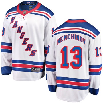 Fanatics Branded New York Rangers Men's Sergei Nemchinov Breakaway White Away NHL Jersey