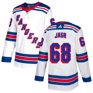 Adidas New York Rangers Youth Jaromir Jagr Authentic White NHL Jersey