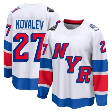 Fanatics Branded New York Rangers Men's Alex Kovalev Breakaway White 2024 Stadium Series NHL Jersey