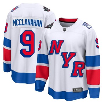 Fanatics Branded New York Rangers Men's Rob Mcclanahan Breakaway White 2024 Stadium Series NHL Jersey