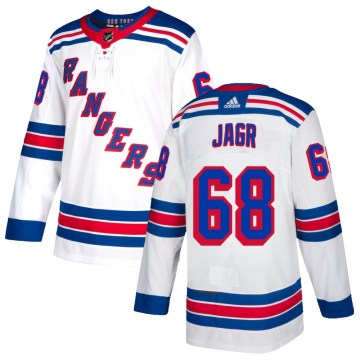 Adidas New York Rangers Men's Jaromir Jagr Authentic White NHL Jersey